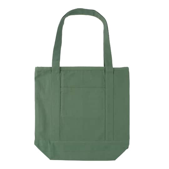 12 Pack: Large Cotton Canvas Tote by Make Market